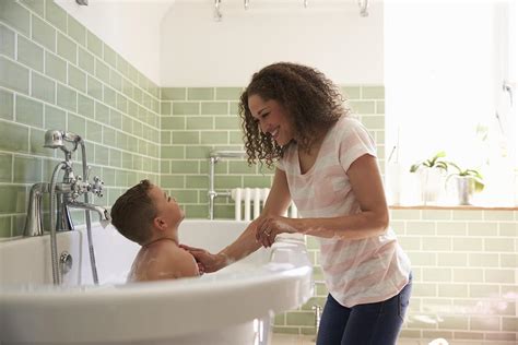 mom in shower porn